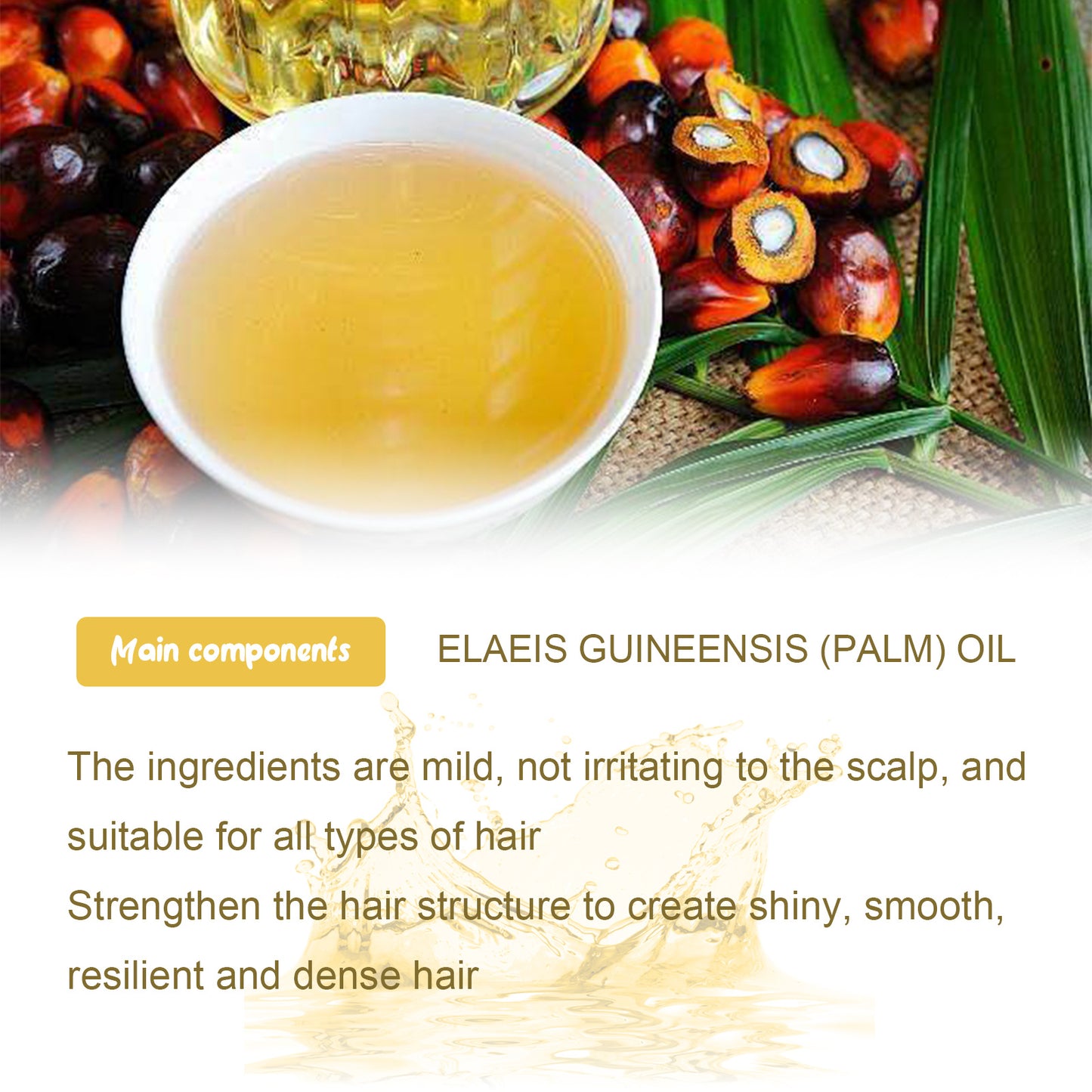 Dry And Frizzy Hair Smooth And Thick Hair Oil