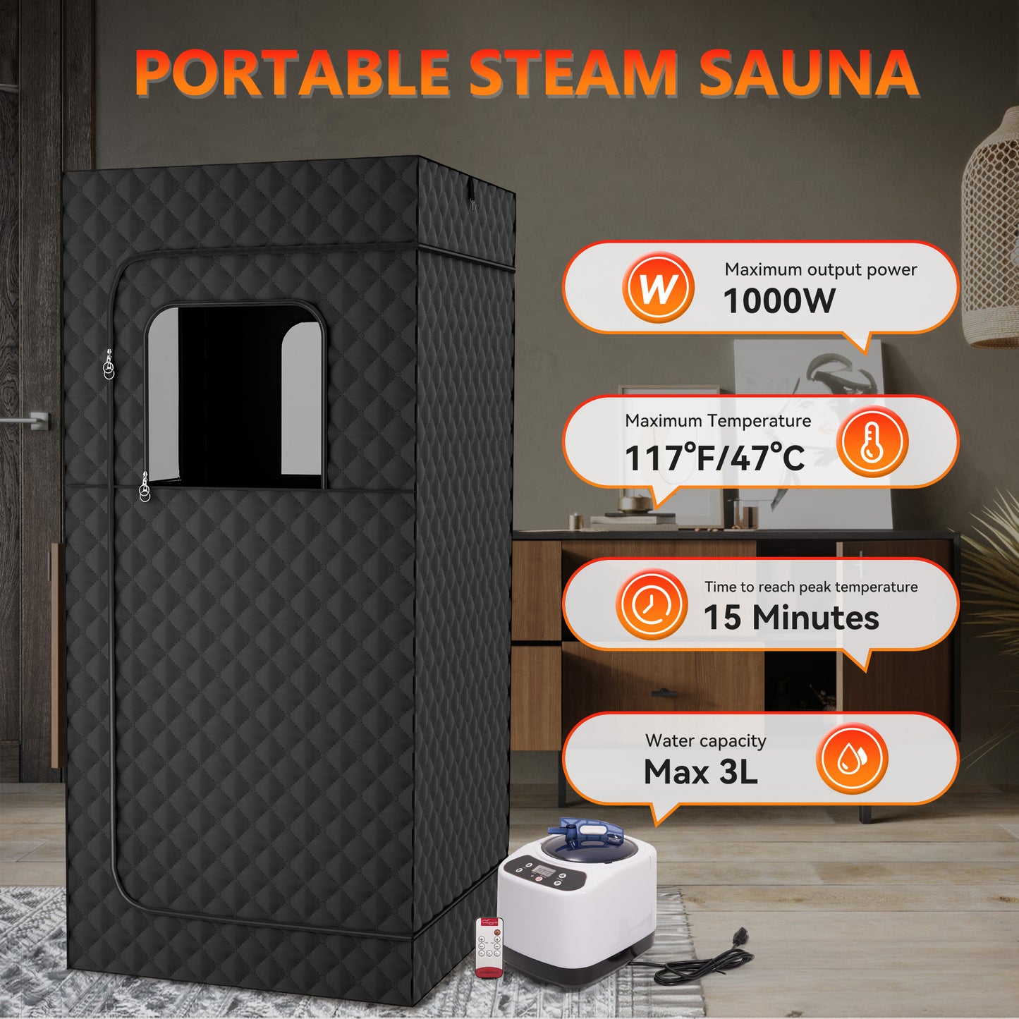 Portable Steam Sauna
